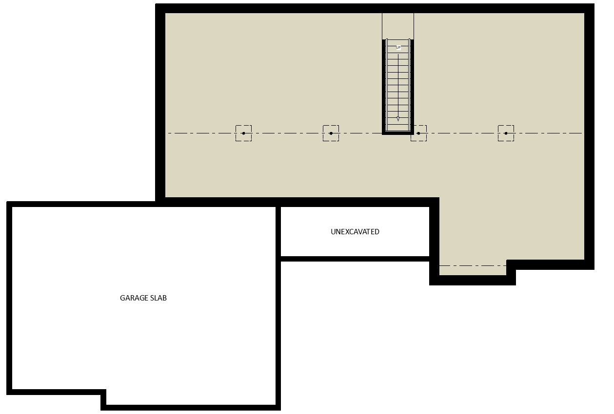 HollowbrookLower Level Floor Plan